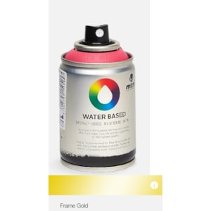 Tinta Spray MTN WB, 100 ml, RV0127, Ouro