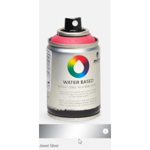Tinta Spray MTN WB, 100 ml, RV0126, Prata