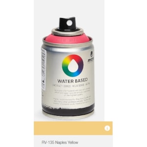 Tinta Spray MTN WB, 100 ml, RV0135, Amarelo Nápoles