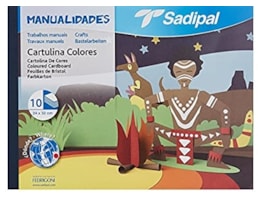 Caderno Cartolina, Sadipal, 32X24 cms, 10fls sort. R.05980