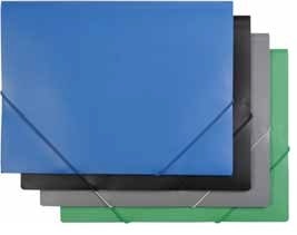 Capa Plastica C/Elastico A4, Centrum 83316, Opaca, Cinza