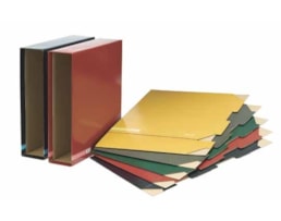 Caixa desmontável p/ pasta Arquivo, Ancor CST, Amarelo