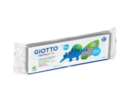 Plasticina Giotto Patplume 350Grs Ref.51011300, Prata