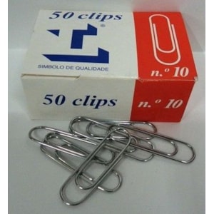 Clips L, zincados Nº 10-50mm Cx.50