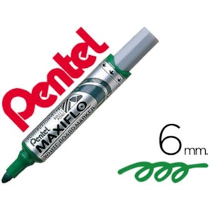 Marcador Pentel Maxiflo MWL5M p/ Quadro Bco. Verde