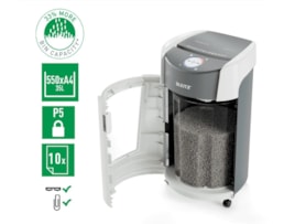 Máquina Destruir Papel Leitz IQ Optimax, micro corte