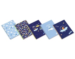Caderno A4 Ambar Esp. C/D 80F/100grs, Pets World Boy, Paut.