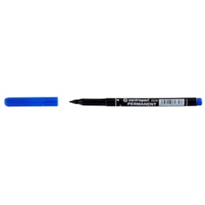 Marcador Centropen Permanente, Refª 2536, 1mm, Azul