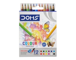 Lápis Cor Doms Refª 80422, c/ 12 curtos