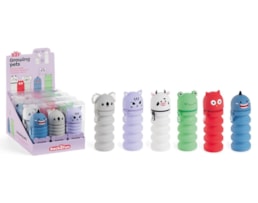 Bolsa p/ lápis, Apli, 19346,  Silicone, Growing Pets, Sort