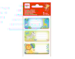 Rotulos Esc. adesivos, Apli, 9 Etiq. 35X75mm, Savana