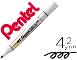 Marcador Pentel MW85 p/ Q. Bco, Preto