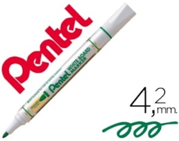 Marcador Pentel MW85 p/ Q. Bco, Verde