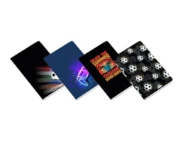 Caderno A4 Agraf. PP, Ambar, 48f./90g, Teen Inverse, Paut