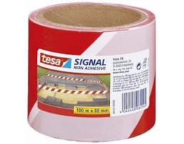 Fita Tesa de sinalização 80mmX100m, Ref.58137 (V/B)