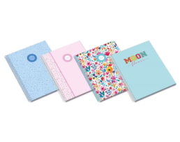 Caderno A4 Ambar Esp. C/D 80F/100g, Teen Moonflower-26, Paut