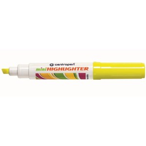 Marcador Centropen, Mini Fluor, Refª 8052/01, Amarelo