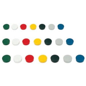 Iman p/quadro redondos c/30mm, Vermelho