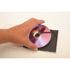 Caixa Slim Fellowes p/ CDs Refª 98316, Transp. Pack 25