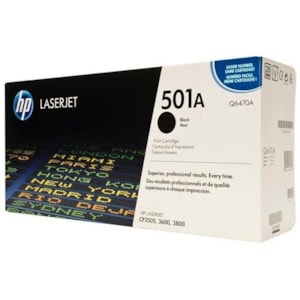 Toner HP LD LaserJet Color (Q6470A) 3505/3600/3800 Preto