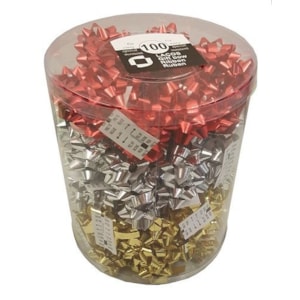 Laços p/ prendas 1", Sort. metalico, Cx. 100