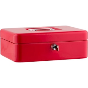 Cofre Sax Refª 812, 25X18X9 cm, vermelho