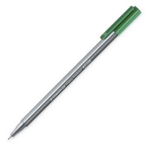 Marcador Staedtler Triplus Fineliner 334-5, verde