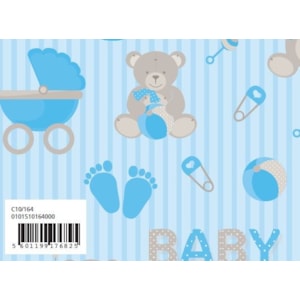Papel Fantasia 70x100, inf. baby, Emb. c/25 Fls., C10/164