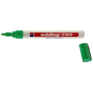 Marcador Edding 750 verde