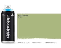 Tinta Spray MTN Hardcore, 400 ml, Verde Maça