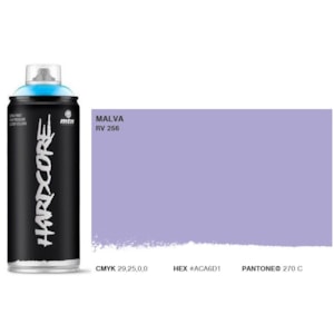 Tinta Spray MTN Hardcore, 400 ml, Malva