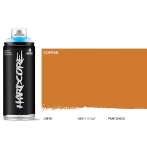 Tinta Spray MTN Hardcore, 400 ml, Cobre metalizado