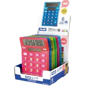 Máquina Calcular solar, Milan Look,159906LK, 10 Dígitos