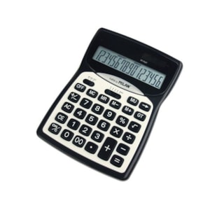 Máquina Calcular, Milan,152016BL, 16 Dígitos