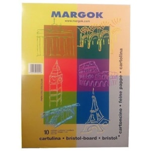 Caderno Cartolina Margok, 24x32cm c/10fls. sortidas