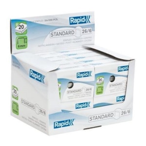 Agrafes Rapid 26/6 Cx. 1000