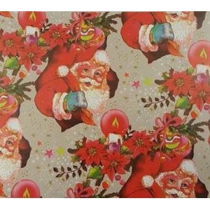 Papel Fantasia Natal 70x100, Emb. c/25 Fls. Refª 451