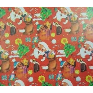 Papel Fantasia Natal 70x100, Emb. c/25 Fls. Refª 447