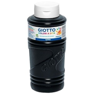 Tinta Giotto p/Pintura a dedos, Refª536024, 750ml, Preto