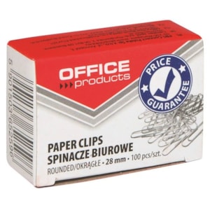 Clips Office Products,  Nº2 - 28mm Cx.100