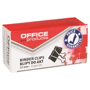 Molas OFFICE, p/ Papeis 32mm Cx.12 Unidades