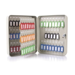 Chaveiro Donau metálico p/ 93 Chaves, 30X24X8cm