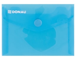 Envelope PP c/ botão Donau A7, (80X115), azul