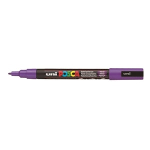 Marcador Uni Posca PC-3M, traço 0,9-1,3mm, Violeta