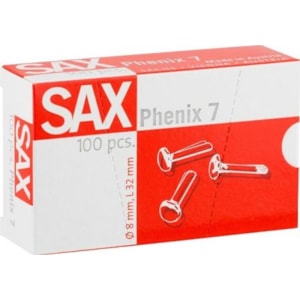 Ataches Sax Nº7 32mm Cx.100