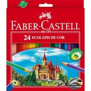 Lápis Cor Faber Eco c/24 longos Ref. 120124