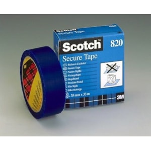 Fita Segurança 3M 35x33 Ref.820 Azul