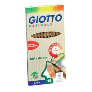 Lápis Cor Giotto Natural c/12 Ref.221200