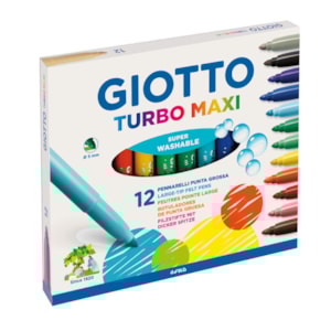 Marcador Giotto Turbo Maxi c/12 Ref.454000