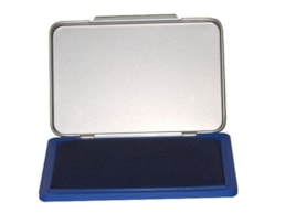 Almofada p/ Carimbo Scriva Nº 1  15x10cm Ref.571, Azul
